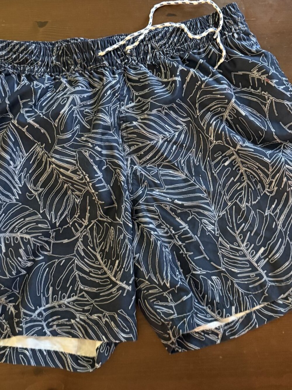 Mens Goodfellow & Co Navy Swim Trunks Size M